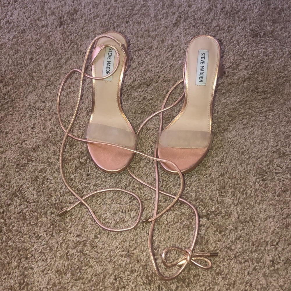 Rose Gold Steve Madden Heels